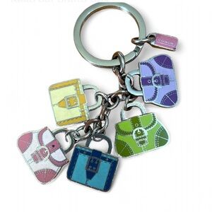 Coach Mini Handbag Keychain or Bag Charm